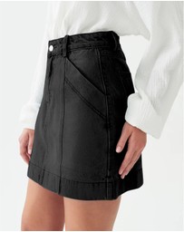 The Fated - Asha Denim Mini Skirt