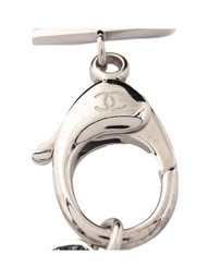 Pre-Loved by Azura Reborn - Pre-Loved Stainless Steel Crystal CC Cross Lanyard Necklace