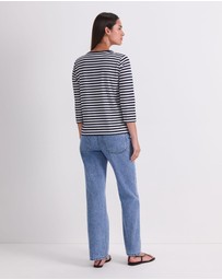 Sportscraft - Mercerised Cotton 3/4 Sleeve Tee