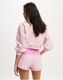 Cotton On Body Active - Woven Dolphin Hem Micro Shorts