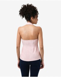 Forcast - Lola Halter Neck Peplum Vest