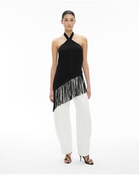 Witchery - Fringe Halter Top