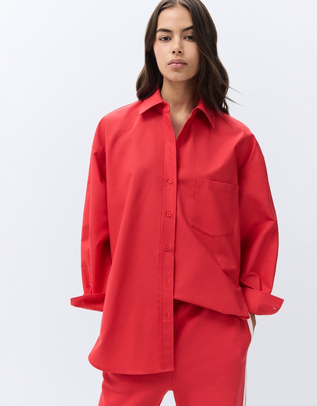UNISON - Oversized Oxford Shirt