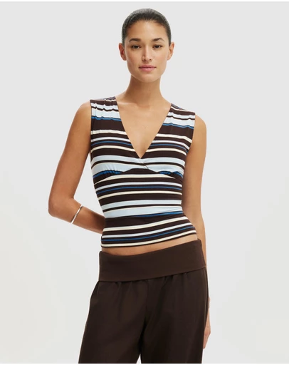 Cotton On - Maple V Neck Tank