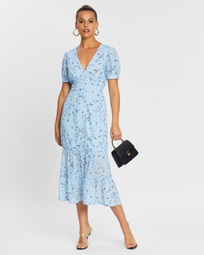 Set Free Tiered Midi Dress