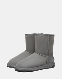 EVERAU - EverAU Ugg Short Classic Double Faced Sheepskin Upper UGG Boots