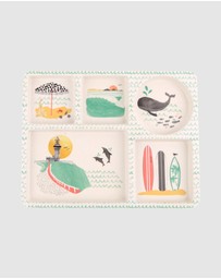 Love Mae - Bamboo Divided Plate Set