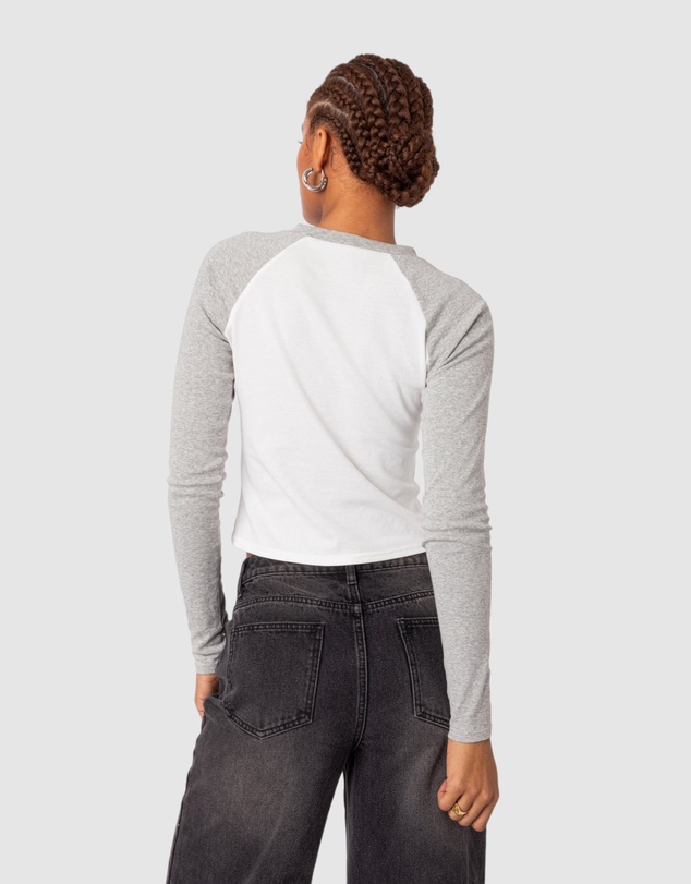 EDIKTED - Raya Long Sleeve T-Shirt