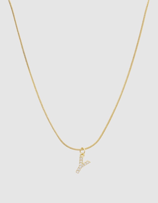 Pastiche - Initial Y Necklace