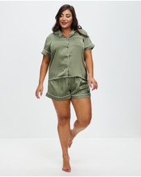 Atmos&Here - Lilah Short Satin PJ Set