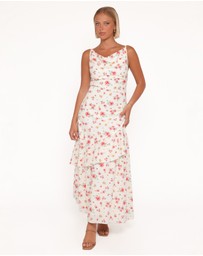Petal & Pup - Jessamine Maxi Dress - Ivory Floral
