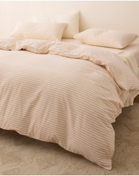 Sheet Society - Leo Washed Cotton Quilt Cover Set