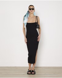 Cirkular - Pre-Loved - Anna Quan Ribbed Knit Pencil Dress