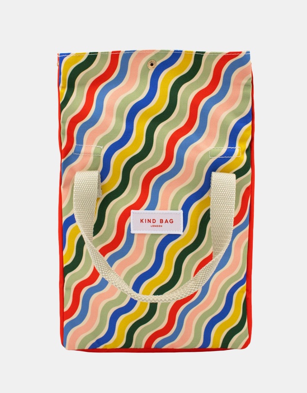 Kind Bag - Lunch Bag Rainbow Waves