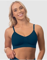 B Free Intimate Apparel - Wire-free Bamboo Padded Bra (B-C-D-DD-E-F-G-H) Cup
