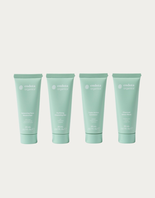 Endota - organics balance mini skincare kit