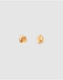 FAIRLEY - Gold Keshi Studs