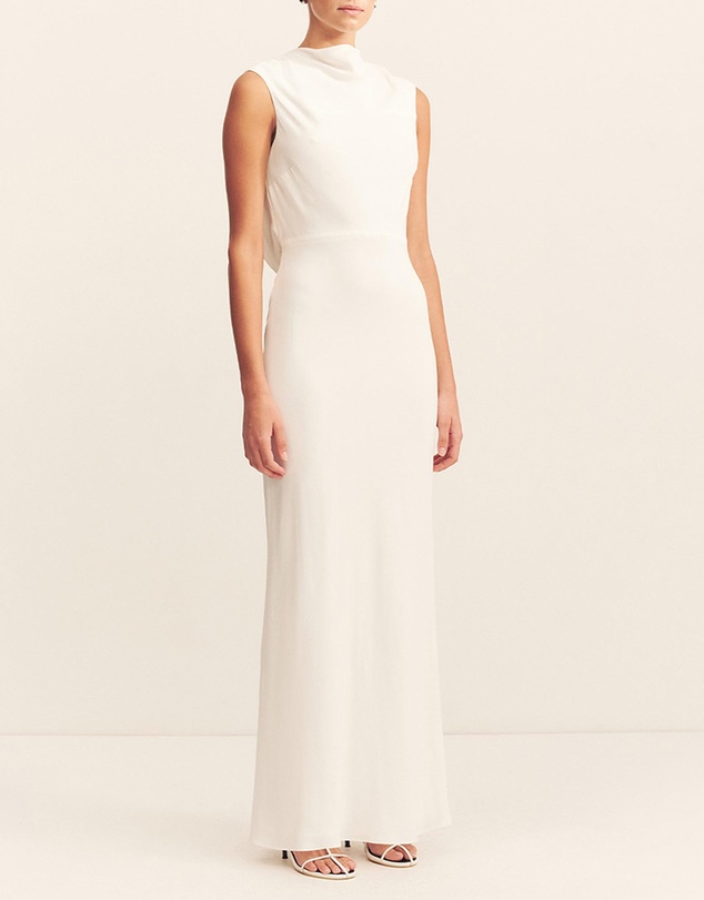 Shona Joy - Rio Cowl Open Back Maxi Dress