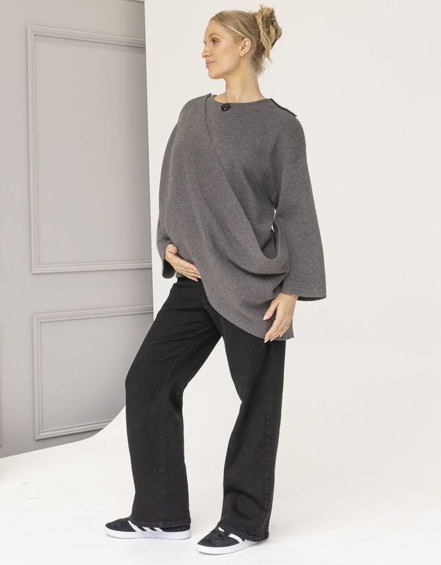 Angel Maternity - Bianca Multi Function Maternity Knit Cardigan