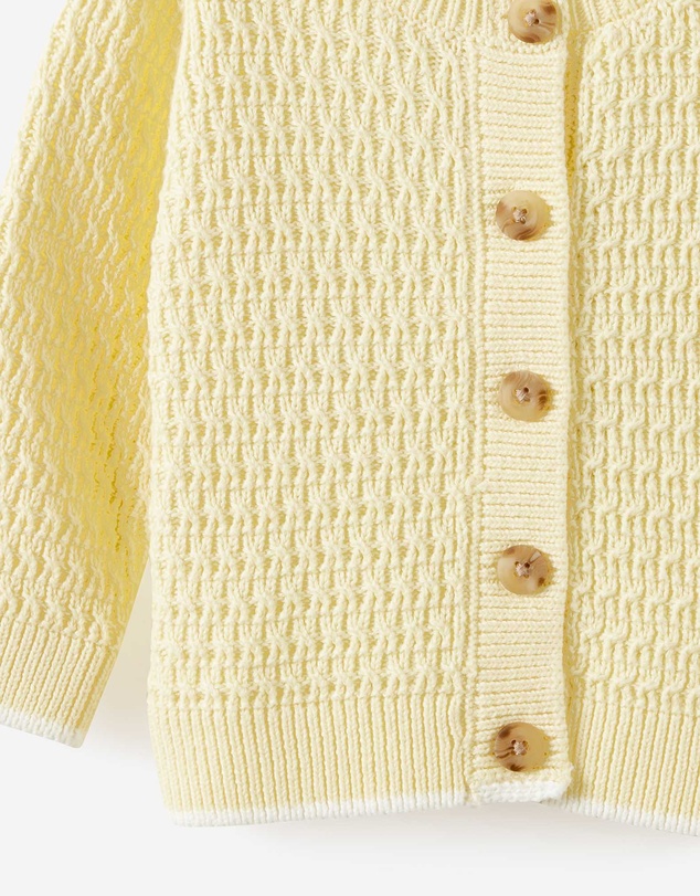 Cotton On Kids - Baby Organic Blend Knit Cardigan