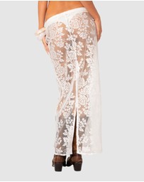EDIKTED - Bess Sheer Lace Maxi Skirt
