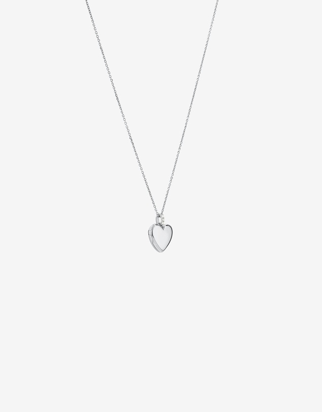 Michael Hill - Diamond Accent Heart locket in Sterling Silver
