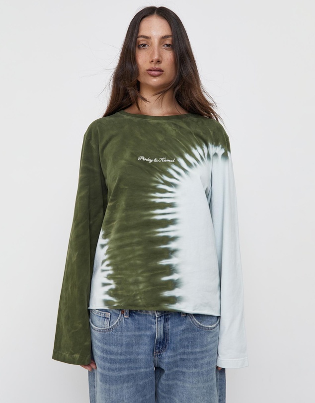 Pinky & Kamal - Tie Dye Long Sleeve Top