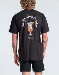 Vacancy Co - Thinkin about Drinking Tee