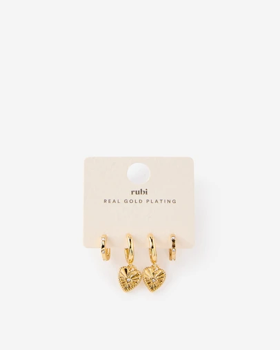 Rubi - 2Pk Mid Earring