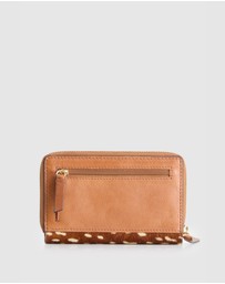 Evity - Willow Leather Hair-On Deer Print