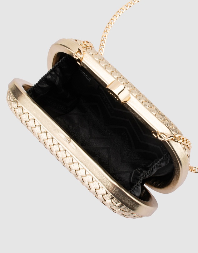 Olga Berg - Ella Woven Clutch