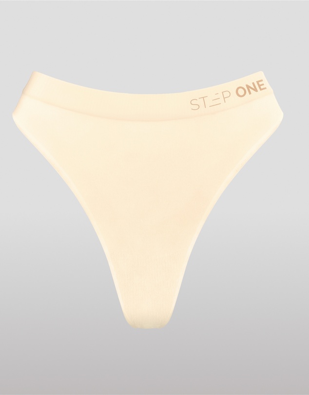 STEP ONE - Women's SmoothFit Thong - Chic Champagne