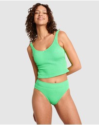 Banana Moon - Popcorn Manha High Cut High Waist Bikini Bottom