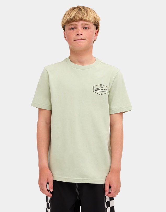 Quiksilver - Boys 8 to 16 Original Hex T-Shirt