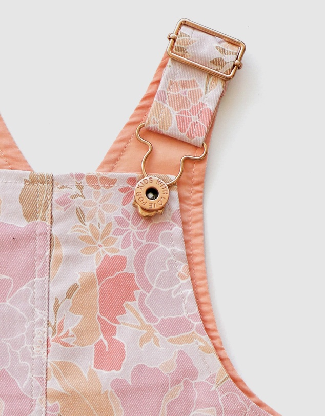 WITH LOVE FOR KIDS - Hazel Denim Pinafore Dress - Babies - Kids
