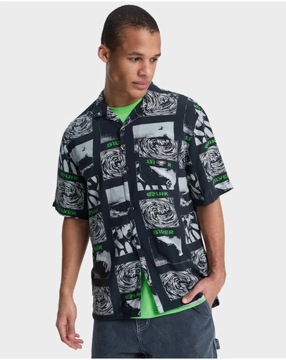 Quiksilver - Mens Mercury Tubes Short Sleeve Shirt