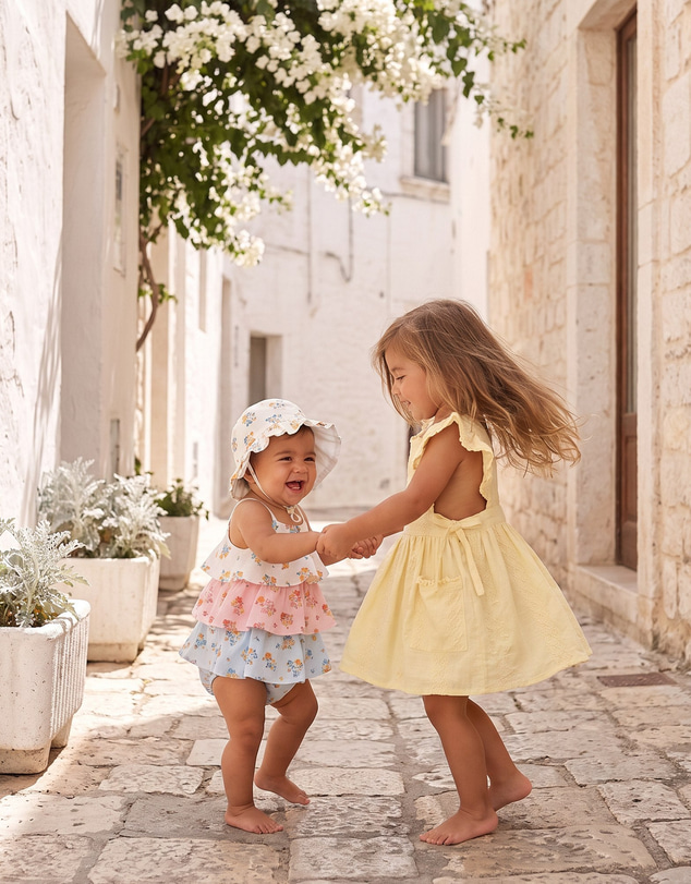Toshi - Baby Pinafore Florence