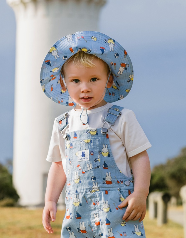 Kynd Baby - Miffy Broad Brim Hat in Harbor Blue