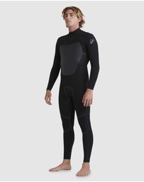 Quiksilver - Mens 3/2mm Marathon Sessions 2022 Chest Zip Wetsuit