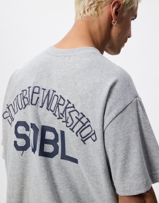 S Double - Team Heavyweight Pocket T-Shirt