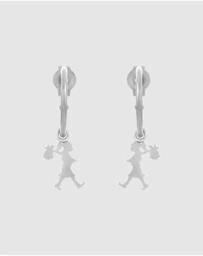 Karen Walker - Runaway Girl Hoop Earrings