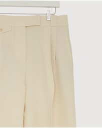 Revibe - Repaired Shona Joy Irena High Waisted Tailored Pants - AU 12