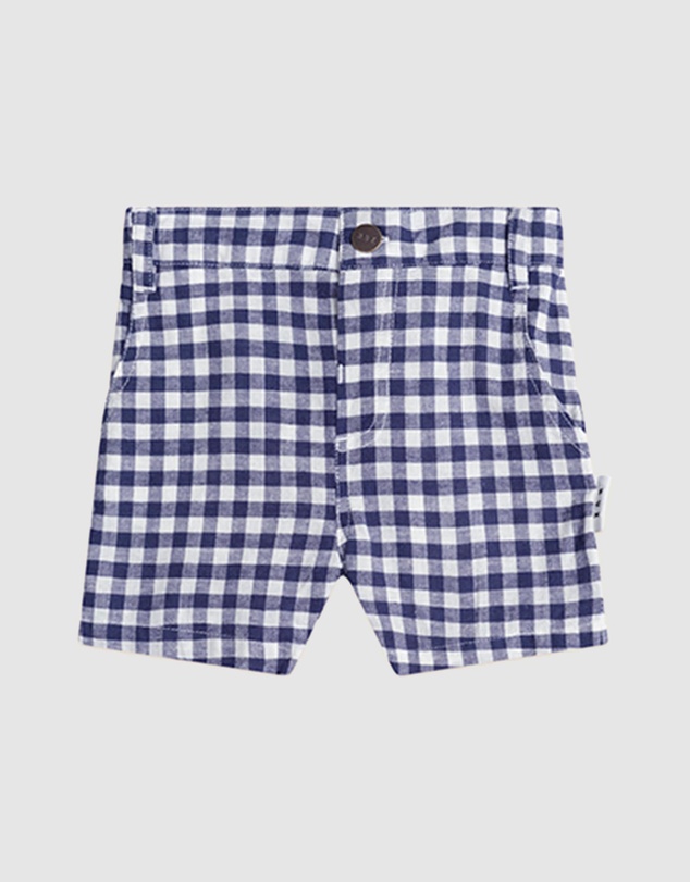 Huxbaby - Check Chino Shorts - Babies