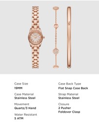 Michael Kors - Lexington Rose Gold Analogue Watch