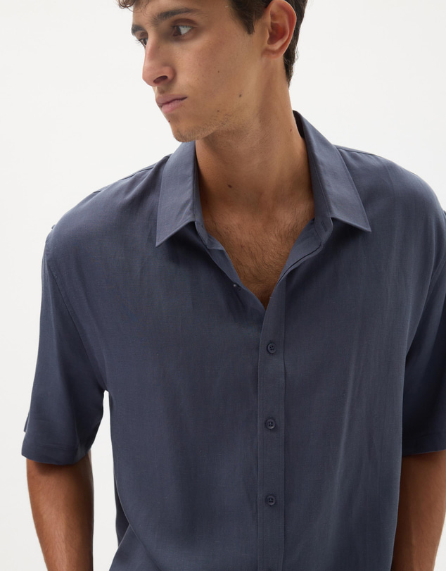 AERE - Relaxed Drape Shirt