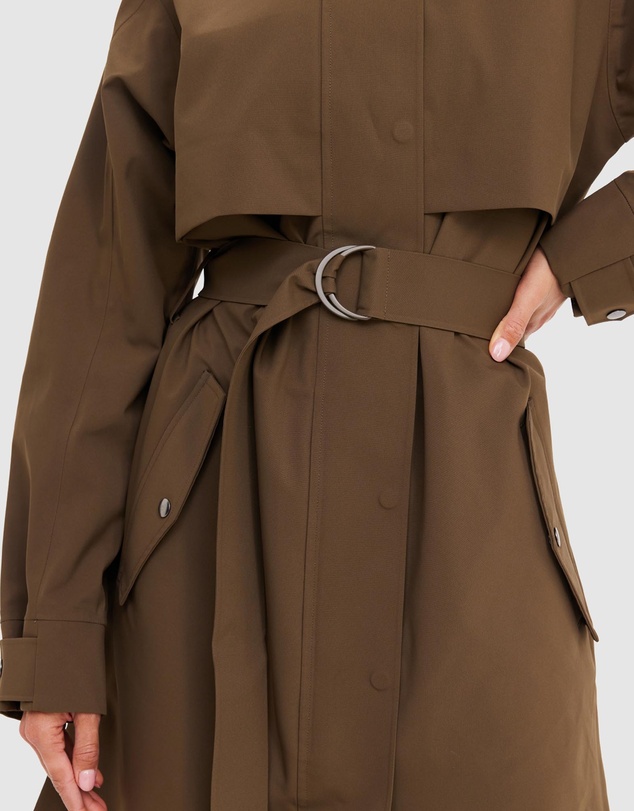 The Upside - James Hooded Trench Coat