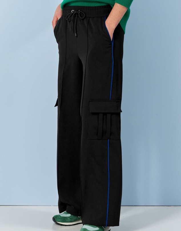 NEXT - Side Stripe Wide Leg Trousers