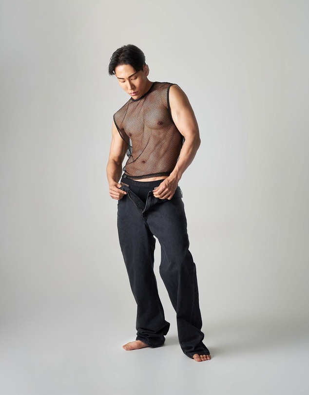 TEAMM8 - Edge Net Muscle Tank