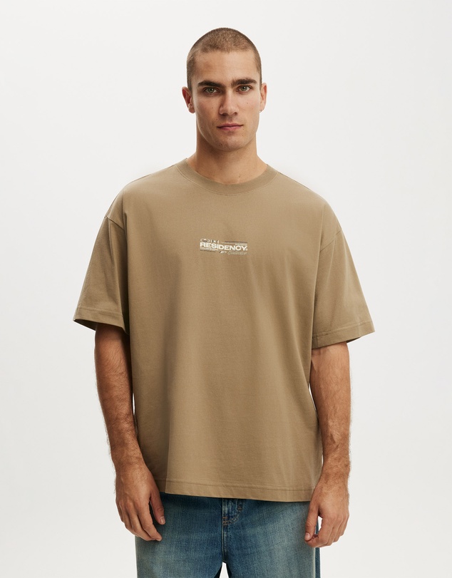 Cotton On - Box Fit Text T-Shirt