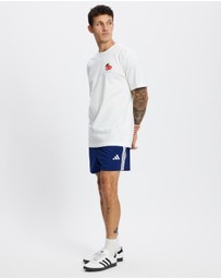 adidas Sportswear - 5in Essential Three Stripes Chelsea Shorts